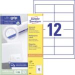 Etikety univerzálne 97x42,3mm Avery A4 100 hárkov