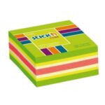 Samolepiaci bloček Stick’n Hopax mini, 51x51 mm, zelený mix