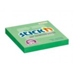 Samolepiaci bloček Stick’n Hopax, 360°, 76x76 mm, zelený