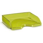 Odkladač Cep Happy na šírku transparentný zelený