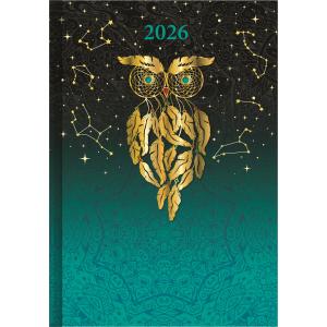 Diár týždenný A5 14,2 x 20,4 cm - ART Lapač snov 2026