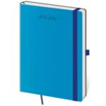 Diár Flexies denný A5 14,3x20,5cm modrý 2026