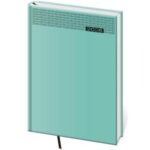 Diár Gommato denný A5 14,3x20,5 cm tyrkysový 2026