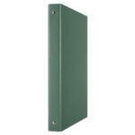 Zakladač 4-krúžkový DONAU kartón a fólia, A4/4R/20 mm, zelený