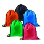 Vrecko na prezuvky DONAU XXL jednofarebné, mix 5 farieb, 10 ks