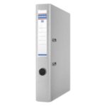 Zakladač pákový DONAU Master, kartón a fólia, A4/50 mm, sivý