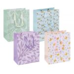 Darčeková taška DONAU HOME, laminovaná, 18x23x10cm, celoročná, šnúrka, mix motívov bez možnosti výberu