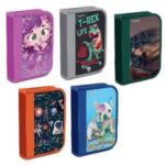 Peračník DONAU 1 zipsový plný 1-klopý, mix motívov, 10 ks