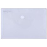 Plastový obal A6 s cvočkom DONAU priehľadný