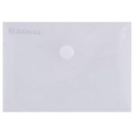 Plastový obal A7 s cvočkom DONAU priehľadný