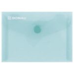 Plastový obal A7 s cvočkom DONAU zelený