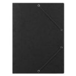 Prešpánový obal s gumičkou DONAU čierny