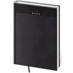 Diár Print classic denný A5 14,3x20,5cm čierny 2026