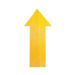 Podlahové značenie ŠÍPKA žlté 10ks