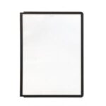 Katalógový panel SHERPA A4 čierny