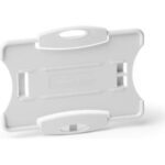 Visačka na plastovú kartu otvorená DURABLE ECO sivá 87x54mm 10ks