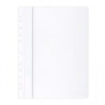 Rýchloviazač PP s eurodierovaním matný biely