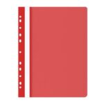 Rýchloviazač PP s eurodierovaním matný červený