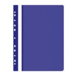 Rýchloviazač PP s eurodierovaním matný modrý