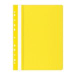 Rýchloviazač PP s eurodierovaním matný žltý