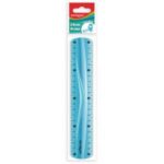 Pravítko KEYROAD 20 cm, ohybné, mix farieb