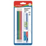 Súprava školských pomôcok KEYROAD, blister 7 ks, mix farieb