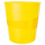 Kôš plastový Leitz WOW 15 ℓ žltý
