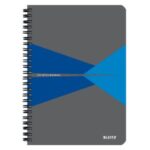 Blok Leitz Office Card A5 90 listov linajkový modrý