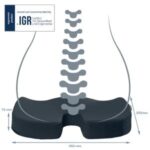 Vankúš na sedenie Leitz Cosy Ergo zamatovosivý