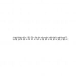 Drôtové hrebene GBC Multibind 21kr. 6mm čierne