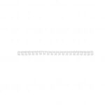 Drôtové hrebene GBC Multibind 21kr. 6mm biele