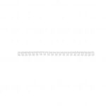 Drôtové hrebene GBC Multibind 21kr.12mm biele