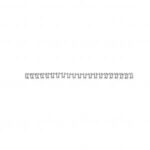 Drôtové hrebene GBC Multibind 21kr.14mm čierne