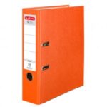 Zakladač pákový Herlitz Q.file 8cm oranžový