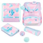 Školská taška Herlitz UltraLight+Morský koník, sada