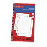 Náplň do bloku TP Herlitz A6 150 listov s linajkami (3 x 50)