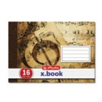 Zošit Herlitz notový na šírku, A5/16 listov, 70g/m2