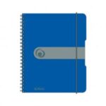 Blok poznámkový štvorčekový Herlitz Easy Orga A5 80 listov modrý