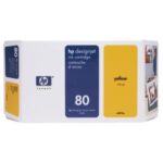Atramentová náplň HP C4873A HP 80 yellow (175 ml) pre Designjet 1000