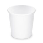 Papierové poháre biele Ø62 mm 110 ml ’XS’ (50 ks)