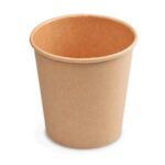 Papierové poháre hnedé kraft Ø 73 mm 200 ml. (50 ks)