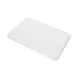 Doska na krájanie 45x30x1,2 cm plast biela