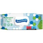 Vlhčené obrúsky Superfresh antibakteriálne 72ks