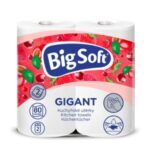 Kuchynské utierky 2-vrstvové Big Soft Gigant 2ks, 16,4m