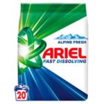 Ariel prací prášok 20PD mountain spring