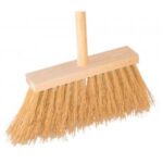 Metla drevená na chodník s násadou Cedric