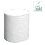 Papierové utierky v rolke 2-vrstvové bez dutinky INPOSAN MAXI, návin 140 m, celulóza biele (6ks)