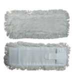 Mop 50 cm smyčka + prestrih Klaro - biely jazyk