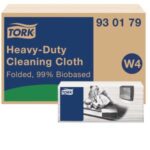 Utierky skladané TORK Heavy-Duty Biobased W4 1-vrstv., 105 útržkov