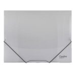 Plastový obal s gumičkou Karton PP Opaline, číry